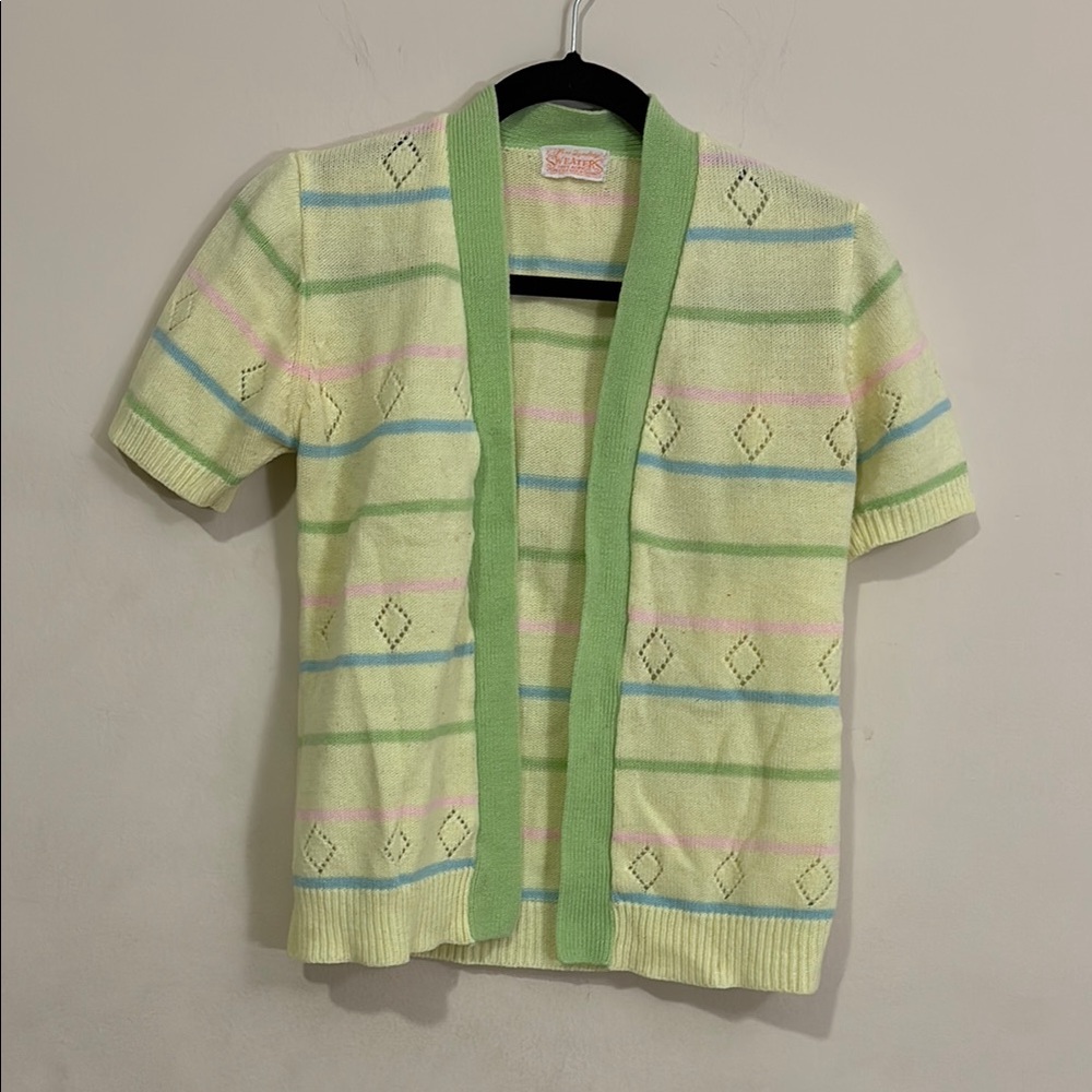 Striped Pastel Cardigan